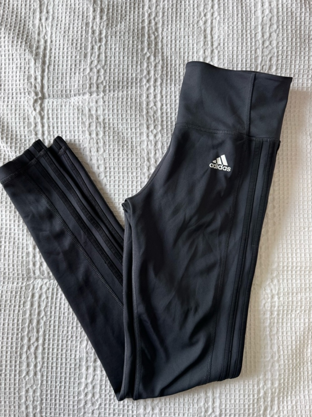 Adidas Women’s Dark Grey Leggings Size Small - Picture 3 of 3